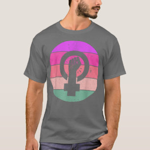Vrouw Equality Feminist Symbol Empowerment Femini T-shirt