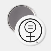 Vrouw Equality Matters Magnet (Voorkant / Achterkant)