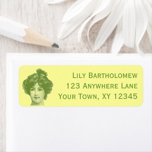 vrouw etiket (Insitu)