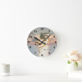 Vrouw Face 11 PARADISE DARK Ronde Klok (Huis)