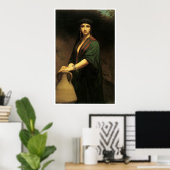 Vrouw Fellah, Charles Landelle Poster (Thuiskantoor)