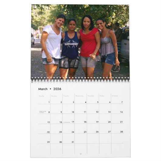 Vrouw Fighter Project Calender Kalender (Mar 2026)