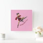 vrouw Fighter, wereldkampioen Vierkante Klok (Huis)