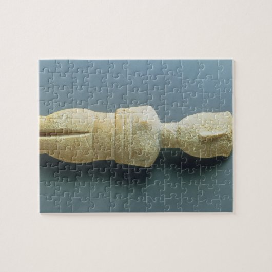 Vrouw figine, vroege Cycladic, c.2800-2300 BC (m Legpuzzel (Horizontaal)