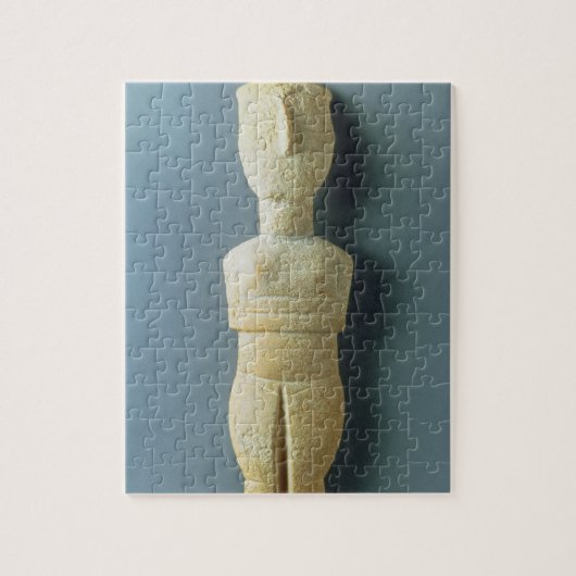 Vrouw figine, vroege Cycladic, c.2800-2300 BC (m Legpuzzel (Verticaal)