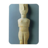 Vrouw figine, vroege Cycladic, c.2800-2300 BC (m Magneet (Verticaal)