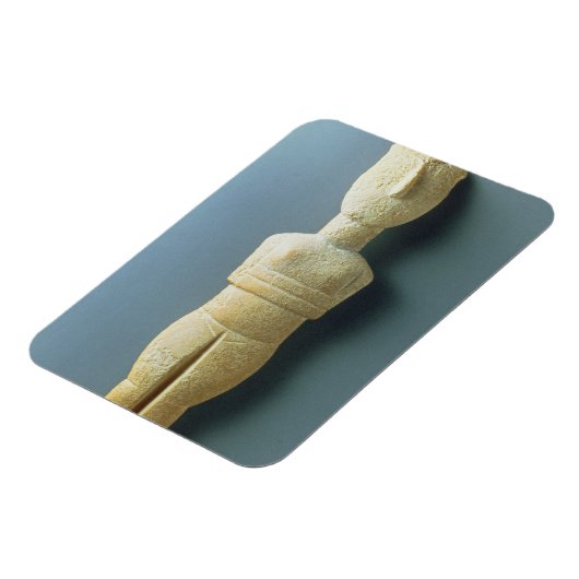 Vrouw figine, vroege Cycladic, c.2800-2300 BC (m Magneet (Linkerzijde)