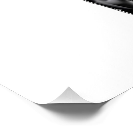 Vrouw Fitness Icon – Voorkant Uitzicht Barbell Squ Perfect Poster (Hoek)