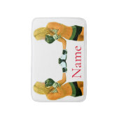 Vrouw Fitness Model boxing Thunder_Cove Badmat (Voorkant Verticaal)