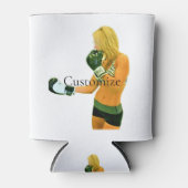 Vrouw Fitness Model boxing Thunder_Cove Blikjeskoeler (Voorkant)