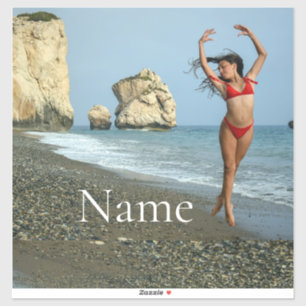 Vrouw Fitness Model boxing Thunder_Cove Sticker