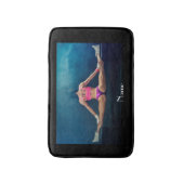 Vrouw fitness Model Split Thunder_Cove Badmat (Voorkant Verticaal)