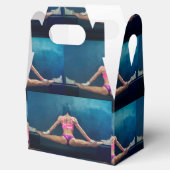 Vrouw fitness Model Split Thunder_Cove Bedankdoosjes (Geopend)