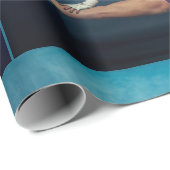 Vrouw fitness Model Split Thunder_Cove Cadeaupapier (Rol Hoek)