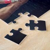 Vrouw fitness Model Split Thunder_Cove Legpuzzel (Zijkant)