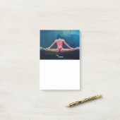 Vrouw fitness Model Split Thunder_Cove Post-it® Notes (Op bureau)