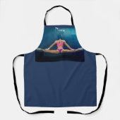 Vrouw fitness Model Split Thunder_Cove Schort (Voorkant)