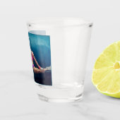 Vrouw fitness Model Split Thunder_Cove Shot Glas (Rechts)
