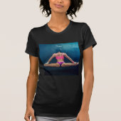 Vrouw fitness Model Split Thunder_Cove T-shirt (Voorkant)