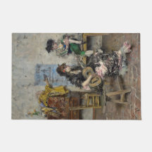 Vrouw Flamenco gitarist (Spaans gitarist)