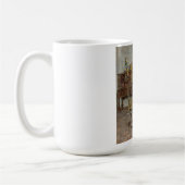 Vrouw Flamenco gitarist (Spaans gitarist) Koffiemok (Links)