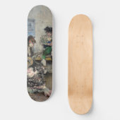 Vrouw Flamenco gitarist (Spaans gitarist) Persoonlijk Skateboard (Voorkant)