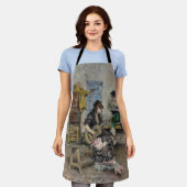 Vrouw Flamenco gitarist (Spaans gitarist) Schort (Gedragen)