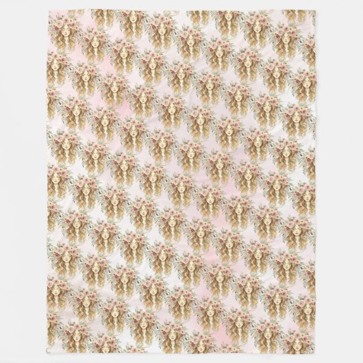Vrouw Fleece Deken (Voorkant)