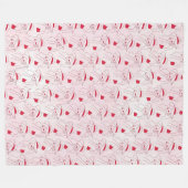 Vrouw Fleece Deken (Voorkant (Horizontaal))