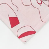 Vrouw Fleece Deken (Hoek)