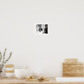 Vrouw Florida Rte. 1 Wegwijzer  Poster (Keuken)