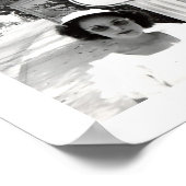 Vrouw Florida Rte. 1 Wegwijzer  Poster (Hoek)