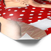  vrouw foto afdruk (Hoek)