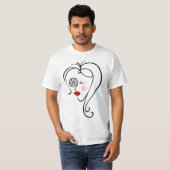 Vrouw fotograaf t-shirt (Voorkant volledig)