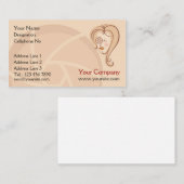 Vrouw Fotograaf Visitekaartjes (Voorkant / Achterkant)