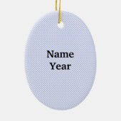 Vrouw Funeral Director Holding Urn Ornament (Achterkant)