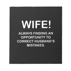 Vrouw Funny typografie Vrouw Notitieblok