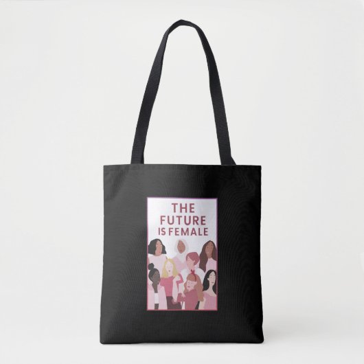 Vrouw Future Tote Bag (Voorkant)