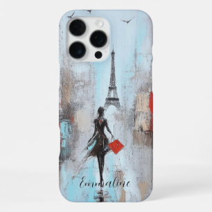 Vrouw gebonden aan Parijs iPhone 16 Pro Max Hoesje