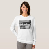 Vrouw Gedprezen als Man met fietsfoto T-shirt (Voorkant volledig)