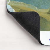 Vrouw gemaakt van kosmos/Muismat Muismat (Hoek)