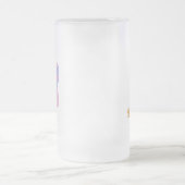 vrouw genie in een fles matglas bierpul (Center)