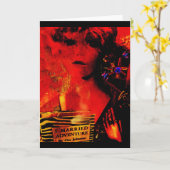 Vrouw Getrouwd Avontuur Kaart (Gele Bloem)