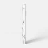 Vrouw Gezicht Gele Bloemen Mode Elegant Monogram Samsung Galaxy Hoesje (Linkerkant)