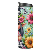Vrouw Gnome - Thermische Tumbler Thermosbeker (Geroteerd rechts)