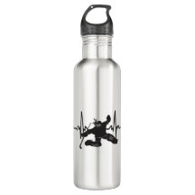 vrouw goalie hockey hartslag