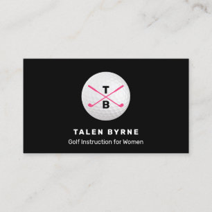 Vrouw Gold Instructor Pro - Goudclusters  Visitekaartje