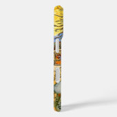  vrouw Golden Sun: Leo Zodiac Collage Art Case-Mate iPhone Case (Achterkant / Rechts)