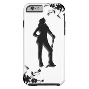 Vrouw Golf Tough iPhone 6 Hoesje
