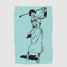 Vrouw Golfer 1921